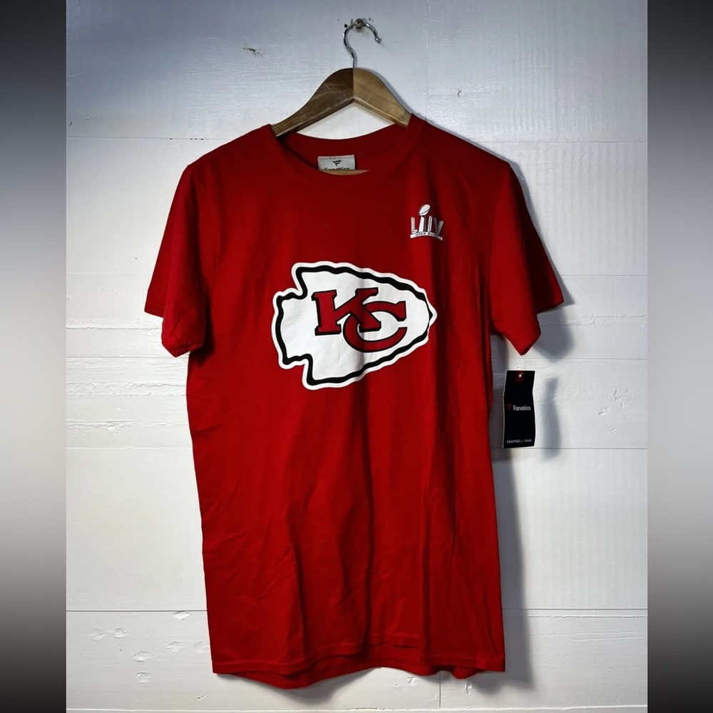 Patrick Mahomes Super Bowl LIV Fanatics Shirt M